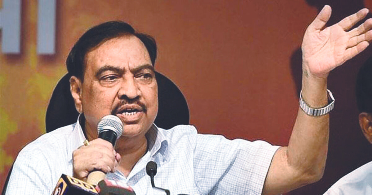 Blow to Khadse as wife loses milk union poll